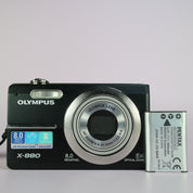Olympus Digital Camera X-880 8.0MP Black Tested