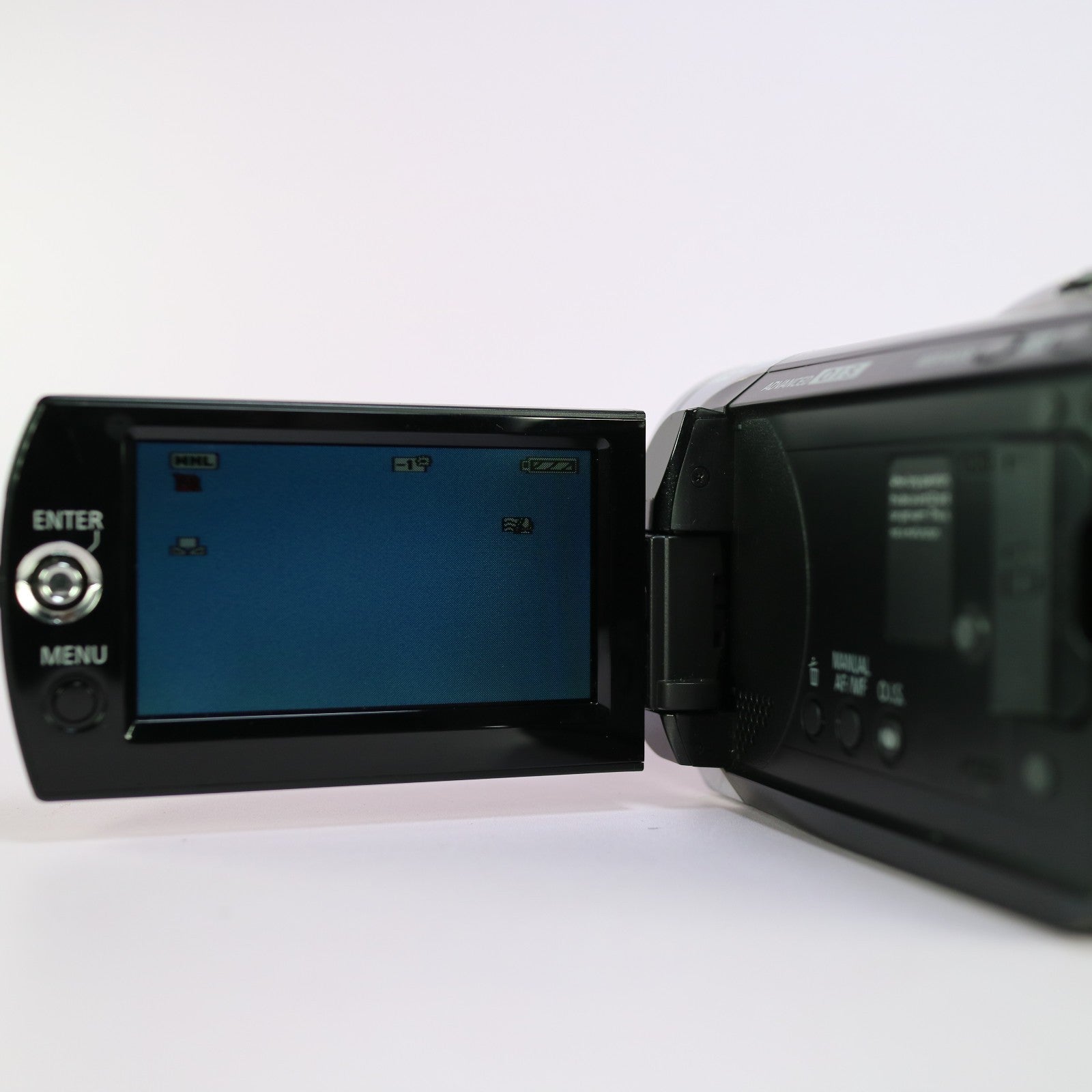 Panasonic SDR-S26 Handheld Digital Camcorder Black Tested Full Working Set