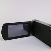 Toshiba Camileo X150 Compact Handheld HD Video Camcorder Black Tested Full Set