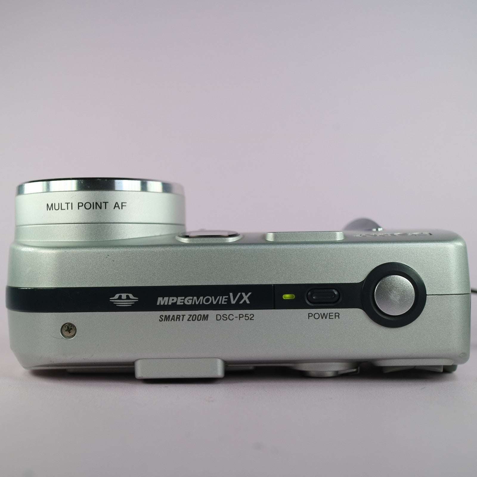 Sony Digital Camera Cybershot DSC-P52 3.2MP Silver Tested