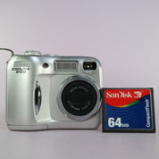Nikon Digital Camera Coolpix 2100 2.0MP Silver Tested