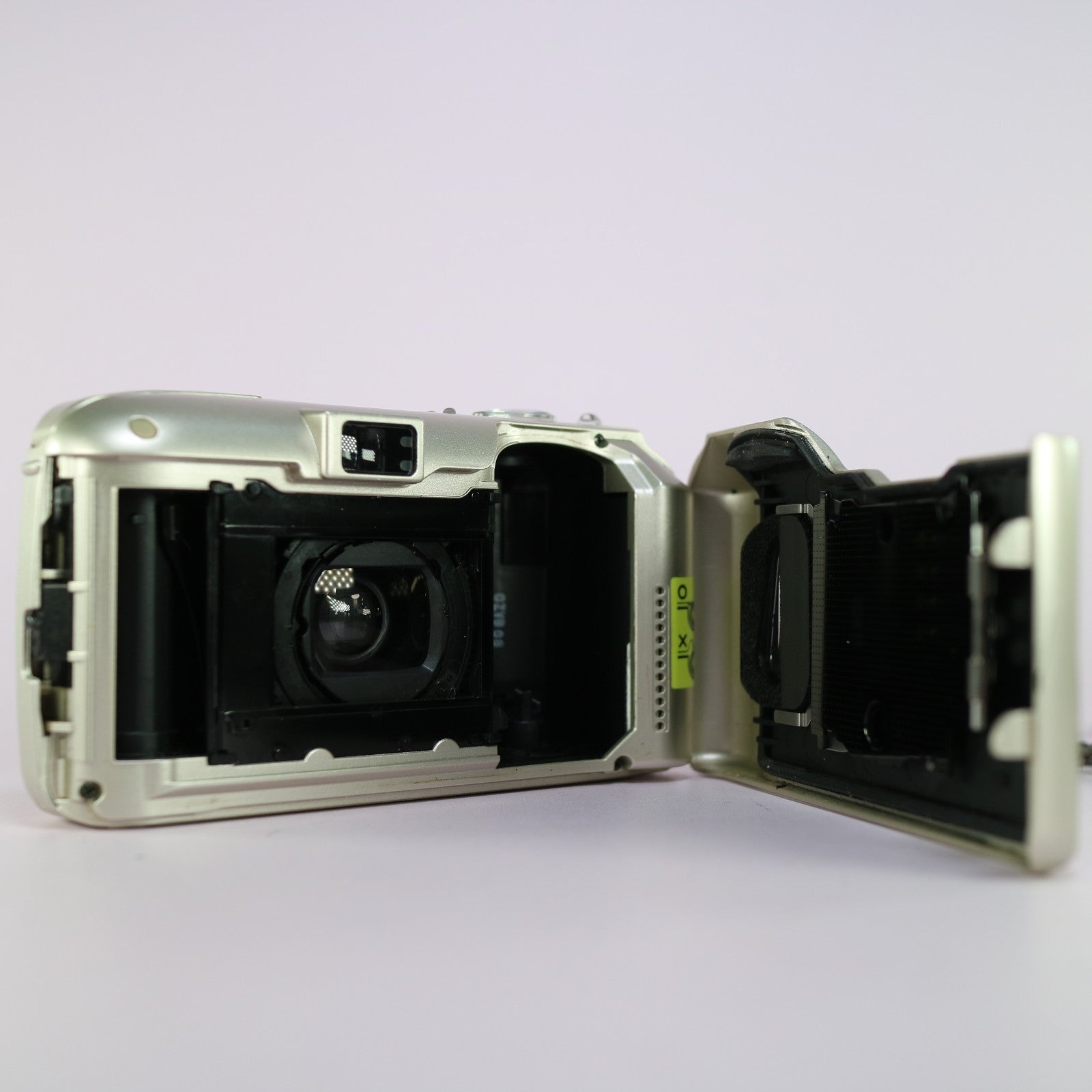 Olympus MJU II Zoom 80 35mm Film Point and Shoot Camera Silver Tested