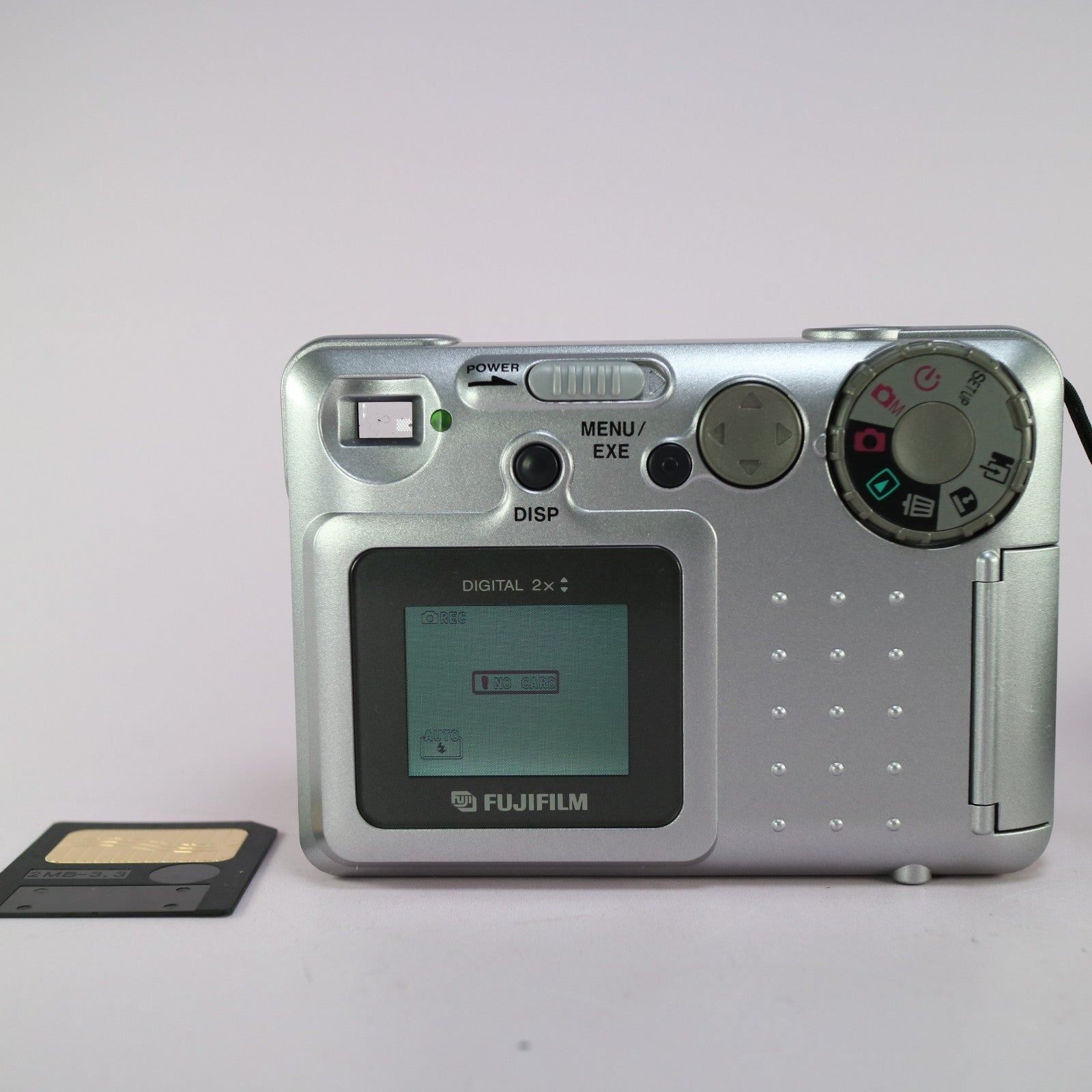 Fujifilm Digital Camera MX-1200 1.3MP Silver Tested With Smartmedia Card