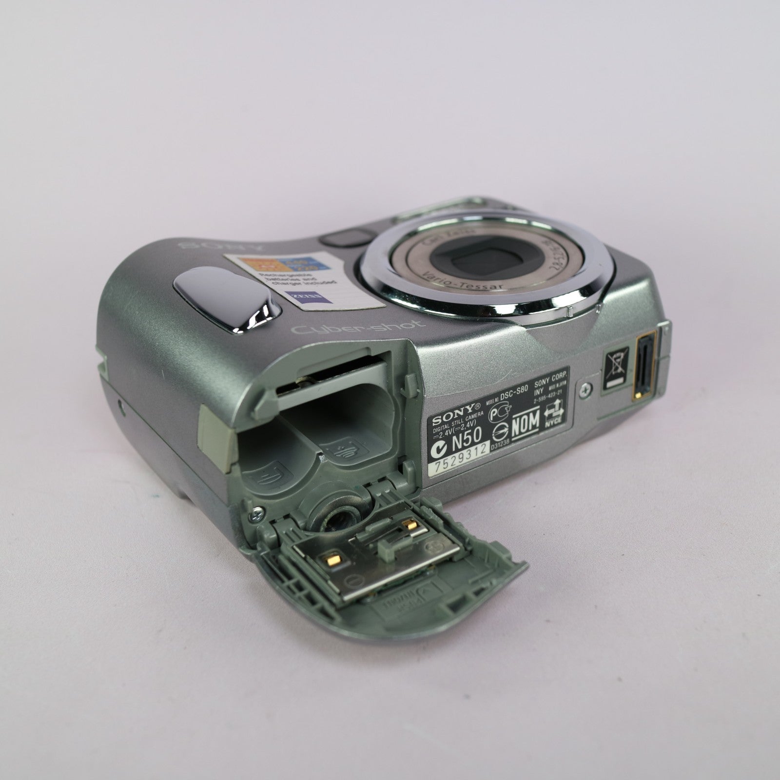 Sony Digital Camera Cybershot DSC-S80 4.1MP Silver Tested