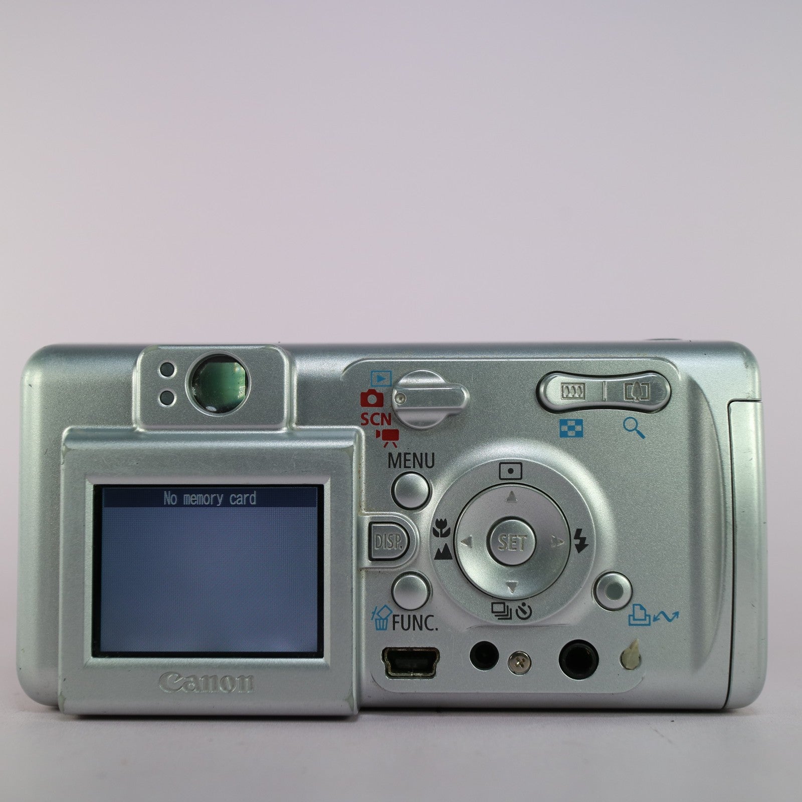 Canon Digital Camera PowerShot A400 3.2MP Silver Tested