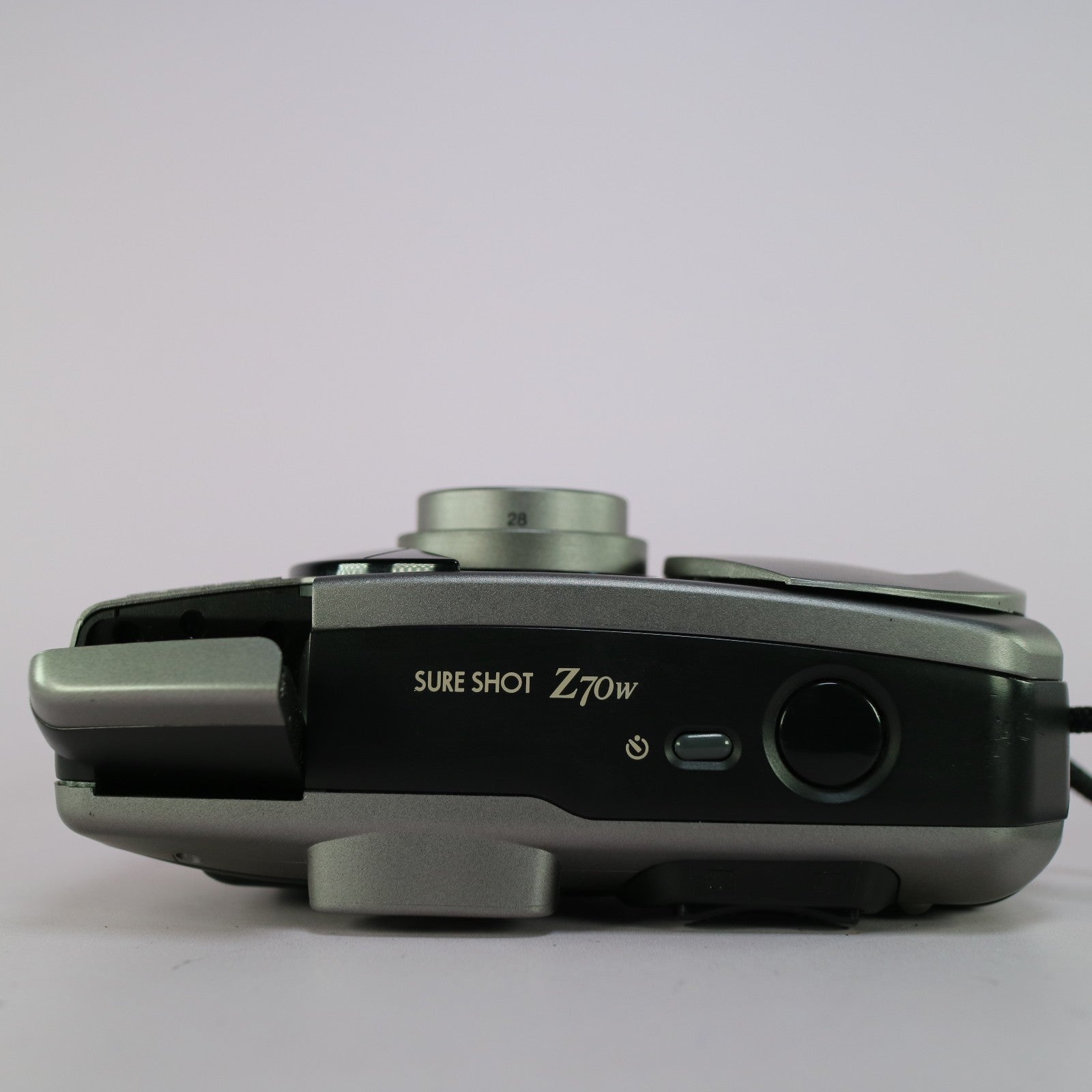 Canon Sure Shot Z70w 35mm Film Point and Shoot Camera Silver Tested