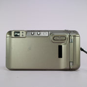Minolta Riva Zoom 125 35mm Film Point and Shoot Camera Silver Tested
