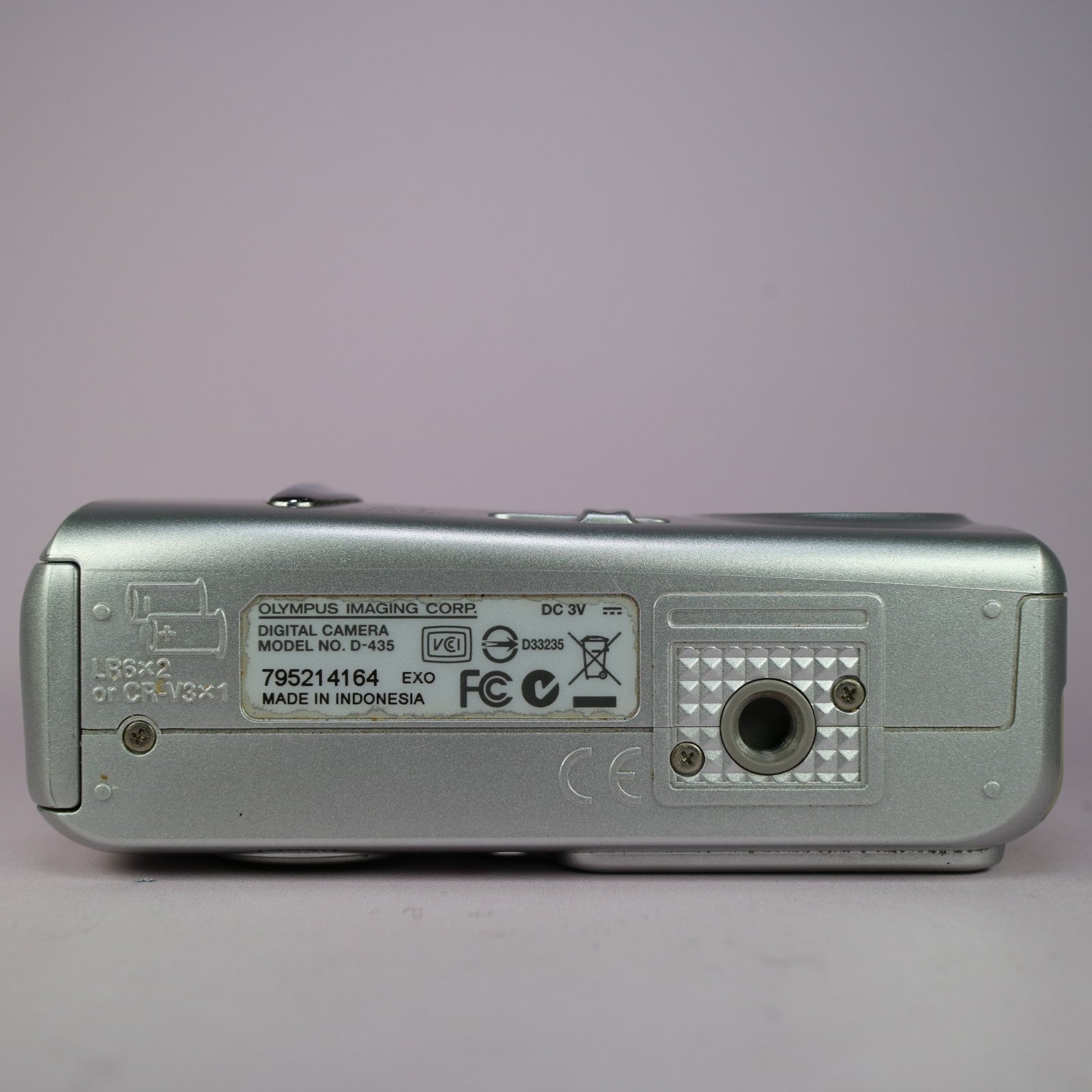 Olympus Camedia D-435 5.1MP Compact Digital Camera Silver Tested With xD Card