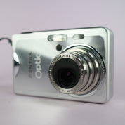 Pentax Digital Camera Optio S7 7.0MP Silver Tested Full Working Set