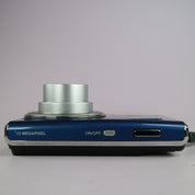 Olympus Digital Camera X-925 12.0MP Blue Tested w/ Battery and Charger