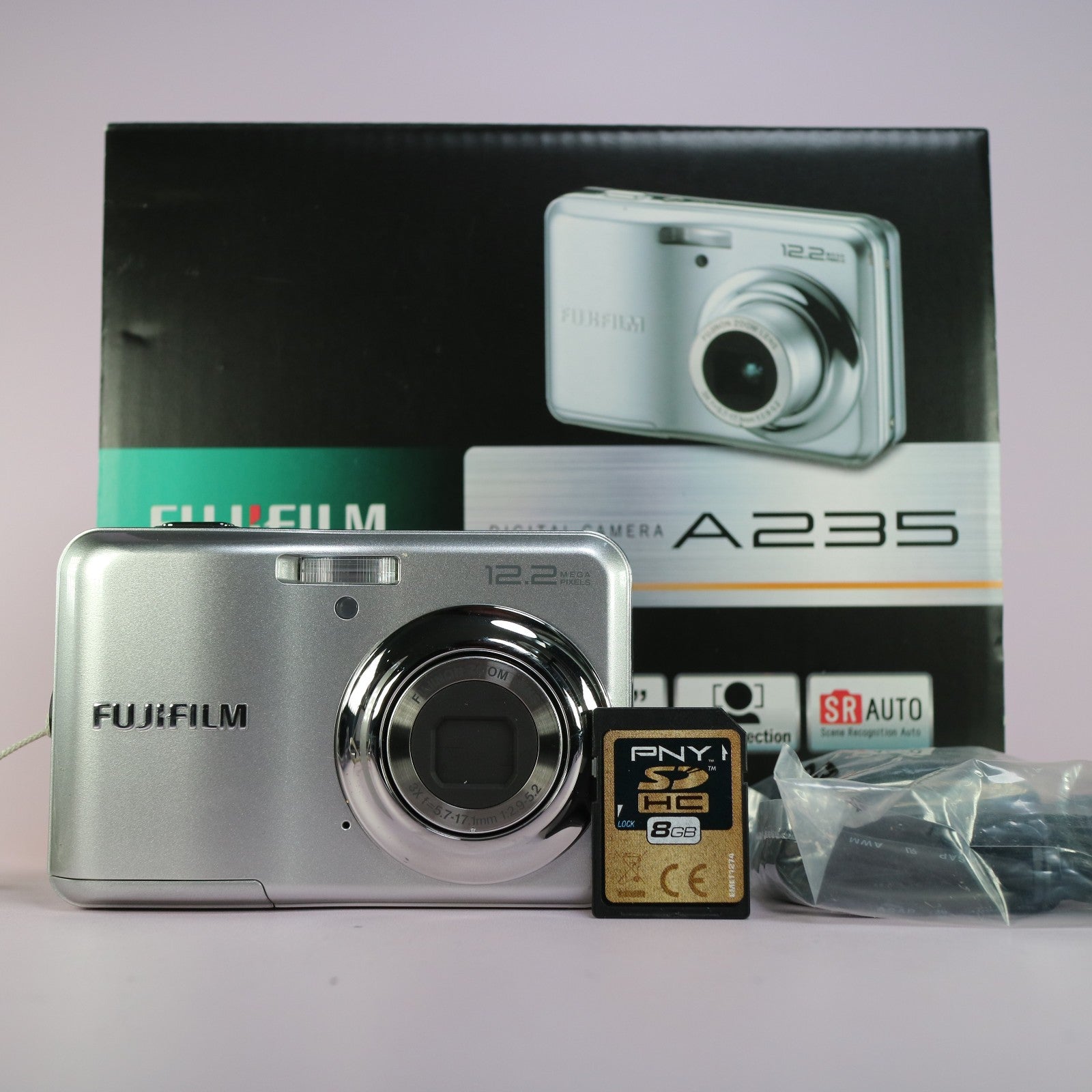 Fujifilm Digital Camera FinePix A235 12.2MP Silver Tested
