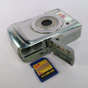 Fujifilm Digital Camera FinePix A610 6.3MP Silver Tested