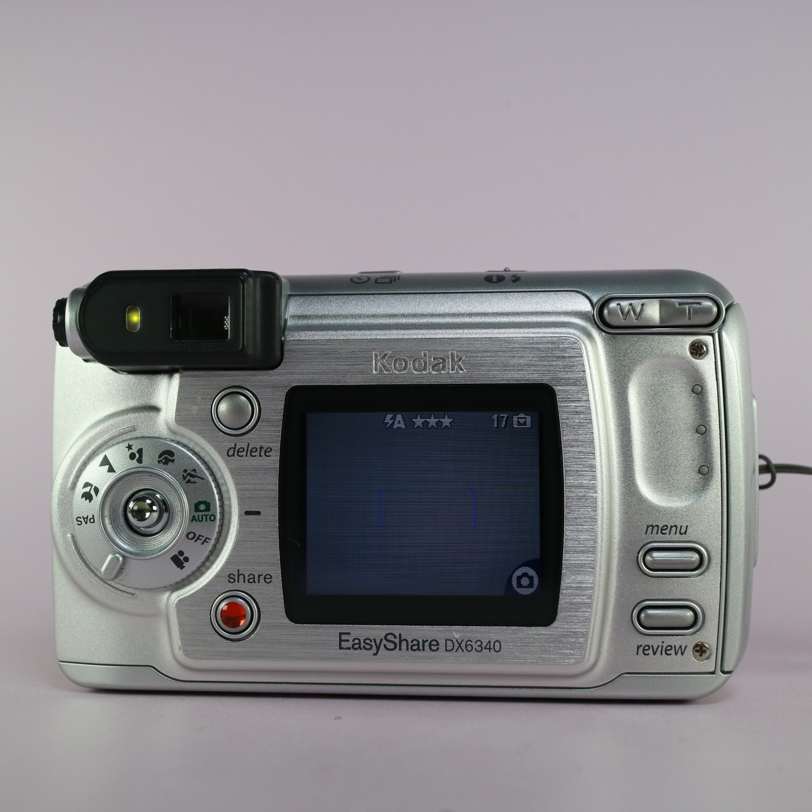 Kodak EasyShare DX6340 3.1MP Compact Digital Camera Silver Tested