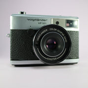 Voigtlander VF101 35mm Film Rangefinder Camera w/ 40mm f/2.8 Silver Tested