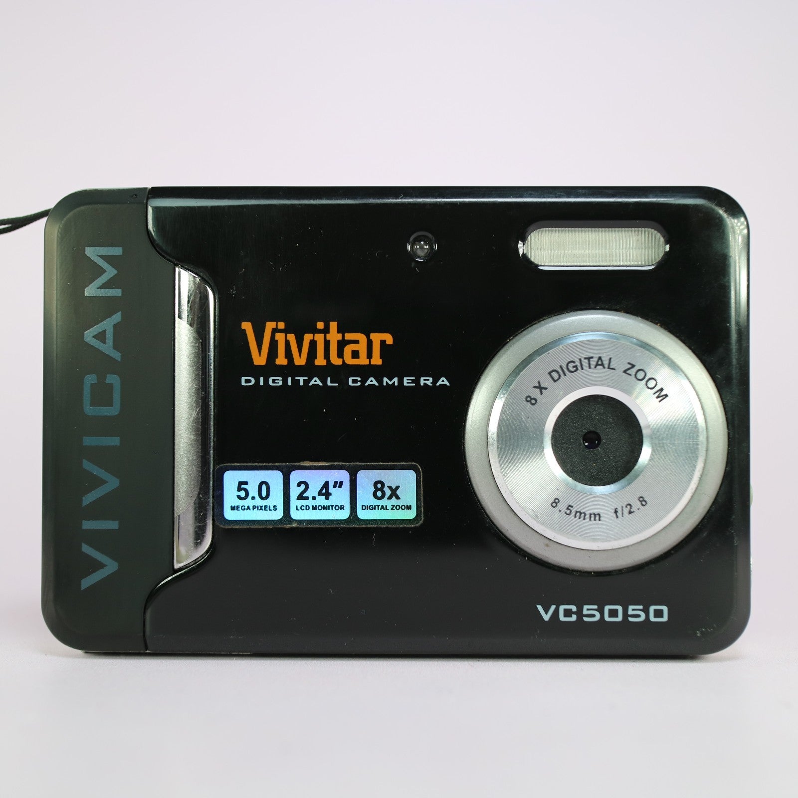Vivitar Digital Camera Vivicam VC5050 5.0MP Black Tested