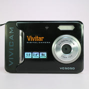 Vivitar Digital Camera Vivicam VC5050 5.0MP Black Tested