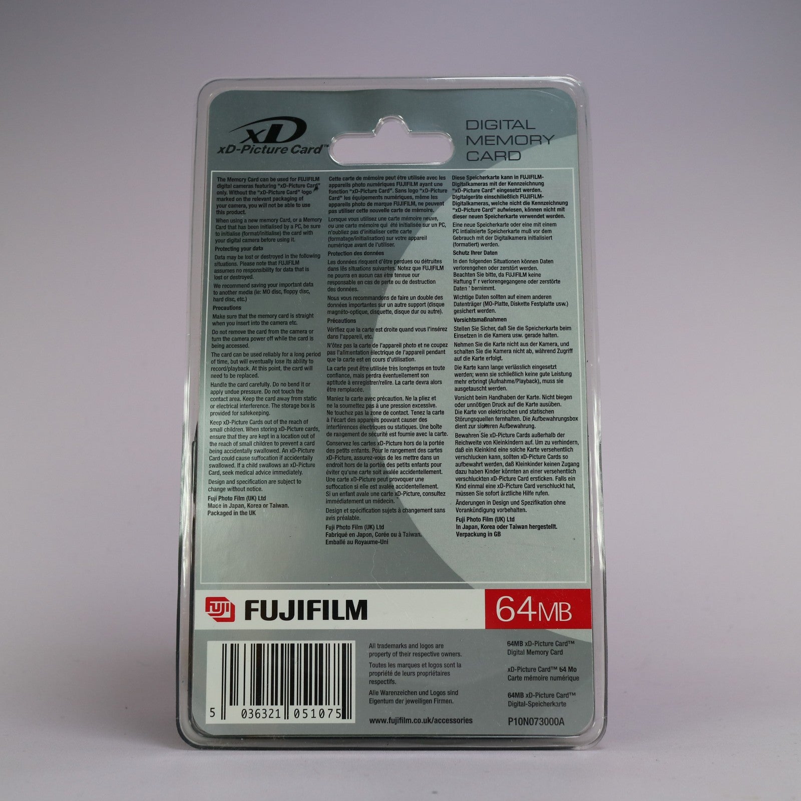 xD Picture Card 64MB Fujifilm Type S