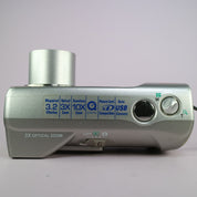 Olympus Digital Camera Camedia C-310 Zoom 3.2MP Silver Tested