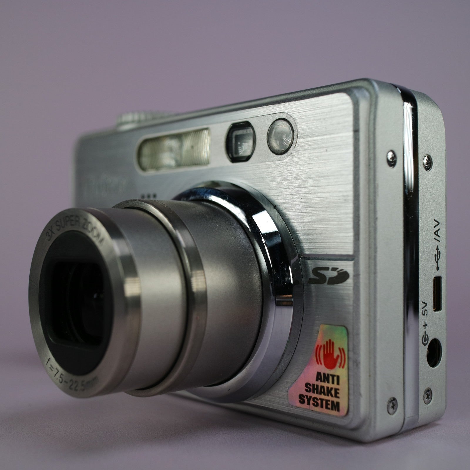 Vivitar Vivicam X30 10.1MP Digital Camera Silver Tested With Battery + SD Card