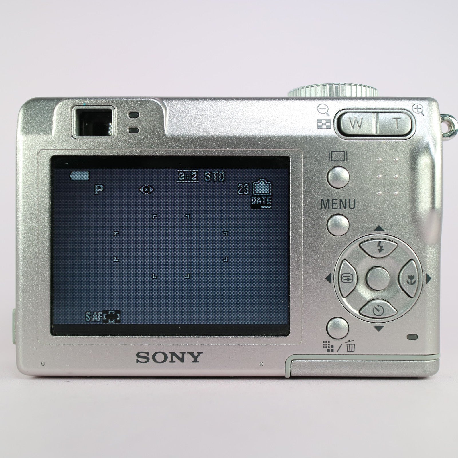 Sony Digital Camera Cybershot DSC-W5 5.1MP Silver Tested