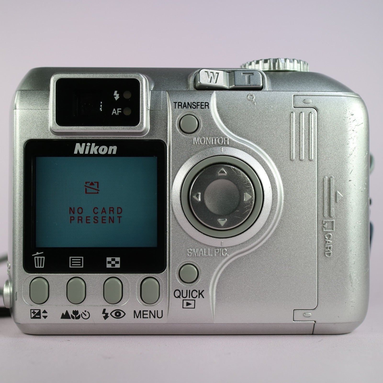 Nikon Digital Camera Coolpix 4300 4.0MP Silver Tested