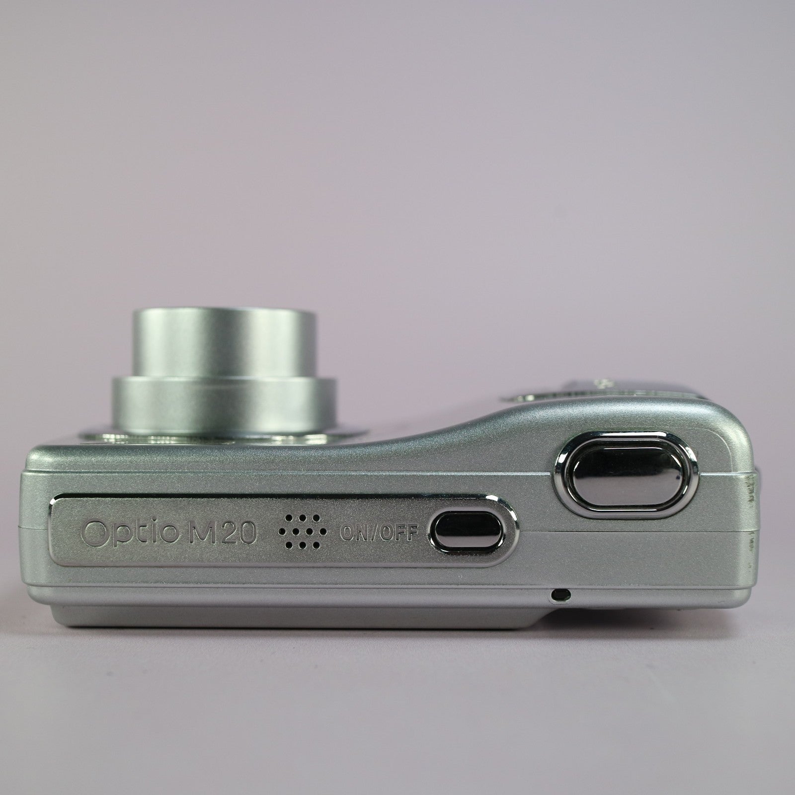 Pentax Optio M20 7.0MP Compact Digital Camera Silver Tested