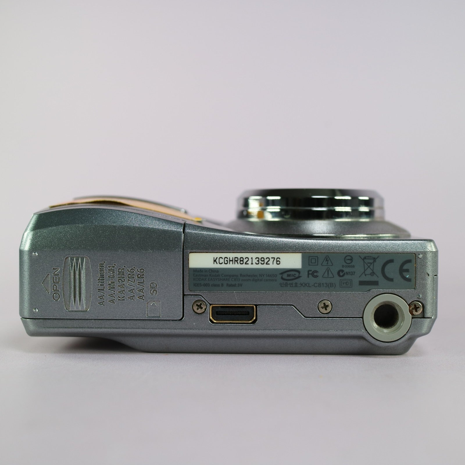 Kodak Digital Camera EasyShare C813 8.2MP Silver Tested