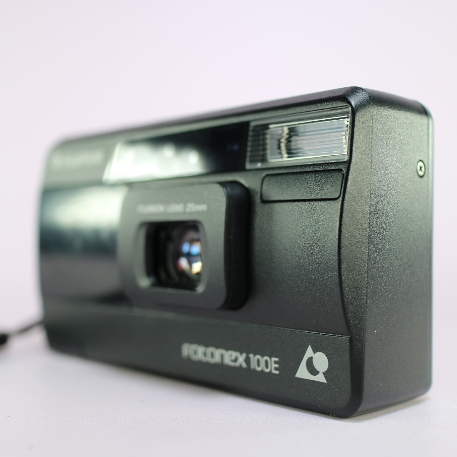 Fujifilm Fotonex 100E APS Film Point and Shoot Camera Black Tested