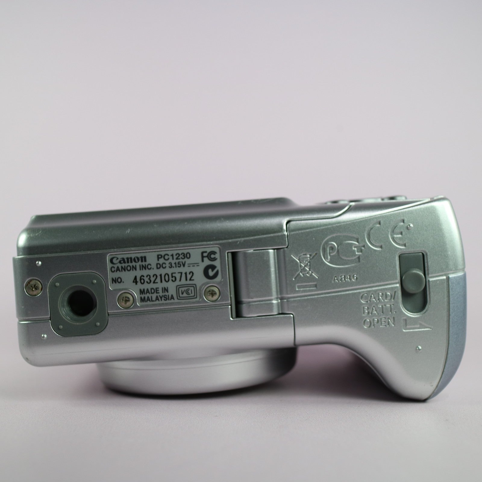 Canon Digital Camera PowerShot A550 7.1MP Silver Tested – Digicam