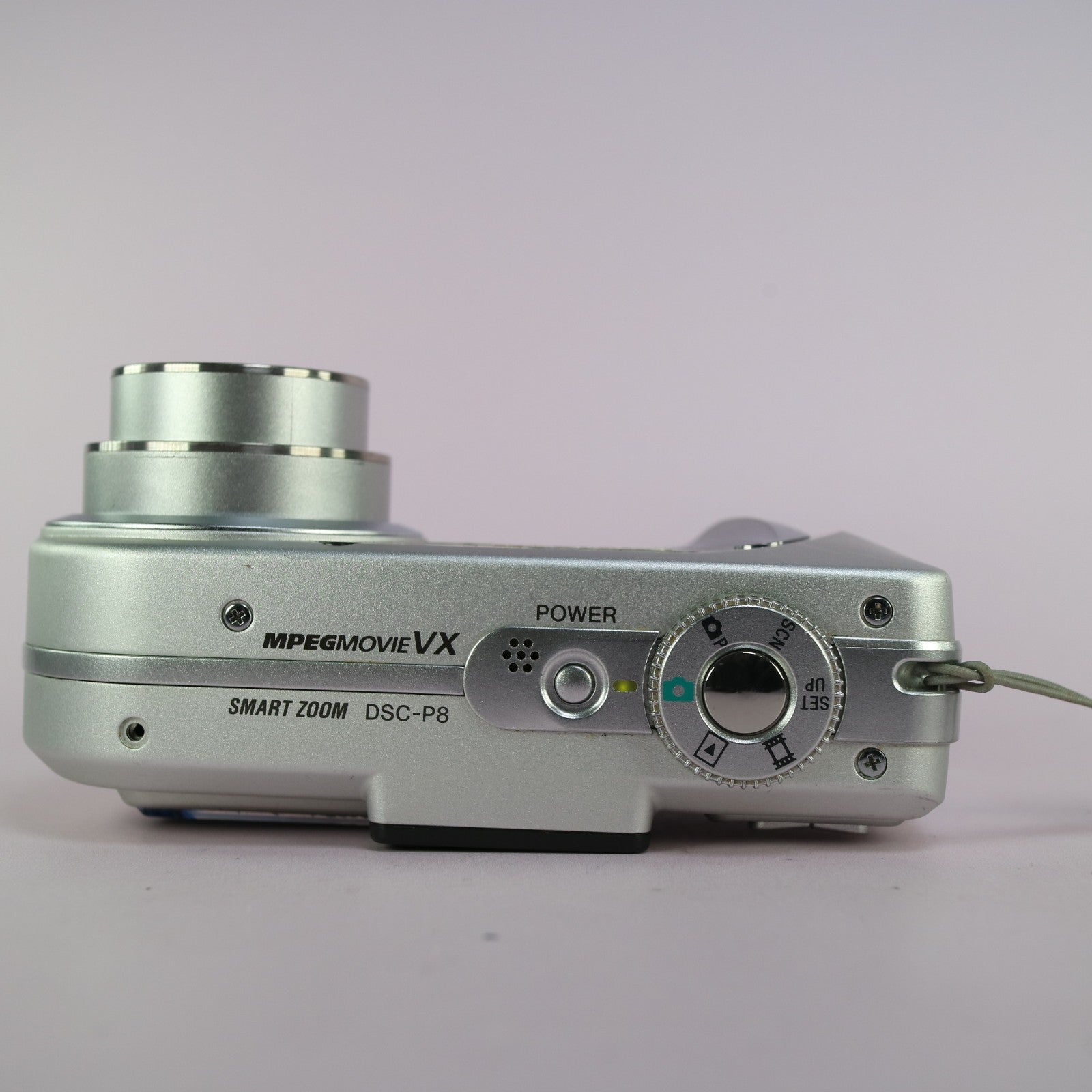 Sony Digital Camera Cybershot DSC-P8 3.2MP Silver Tested