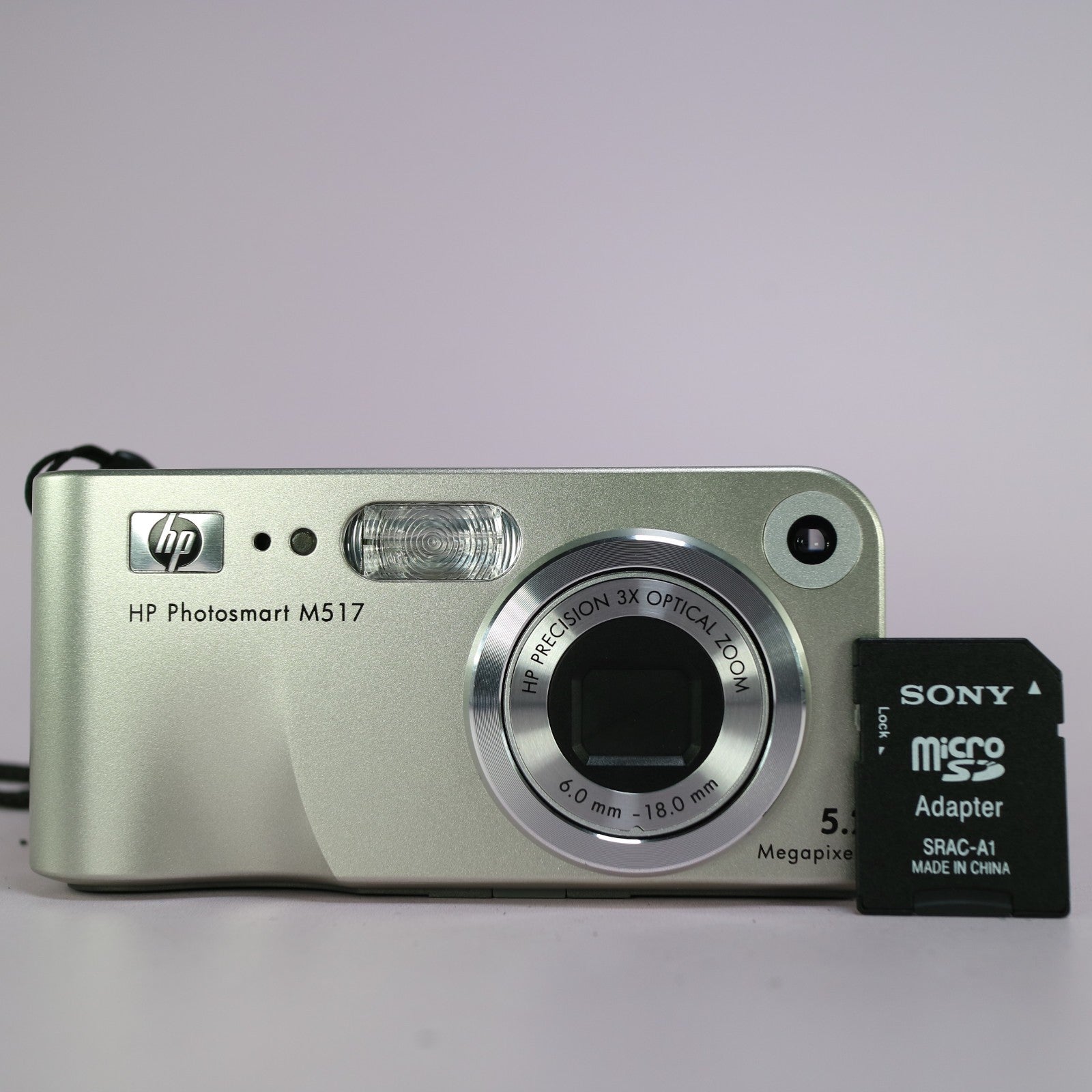 HP Digital Camera Photosmart M517 5.2MP Silver Tested