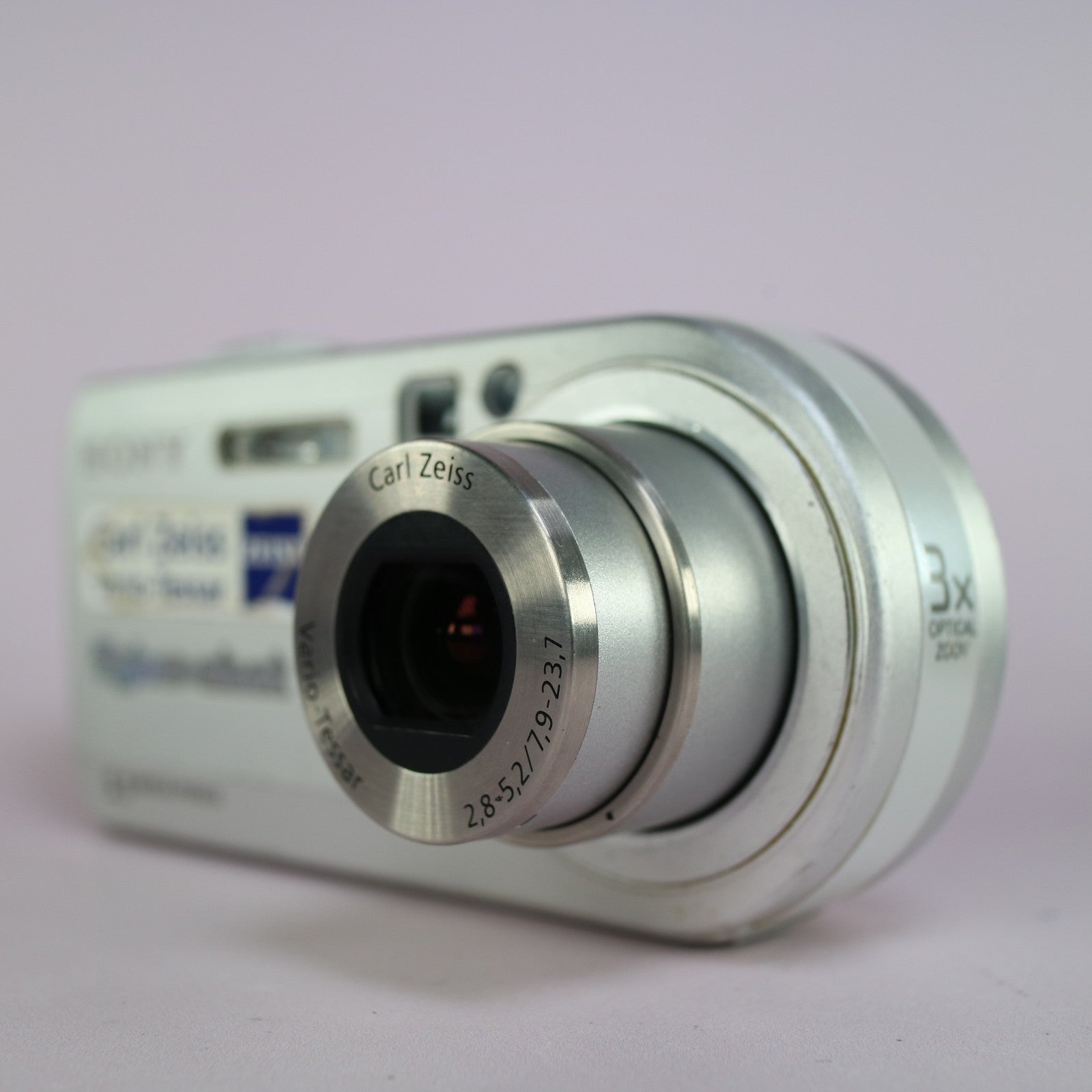 Sony Cybershot DSC-P100 5.1 MP Compact Digital Camera Silver Tested