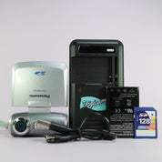 Panasonic D-snap SV-AV20 Multifunction Camcorder Silver Full Working Set