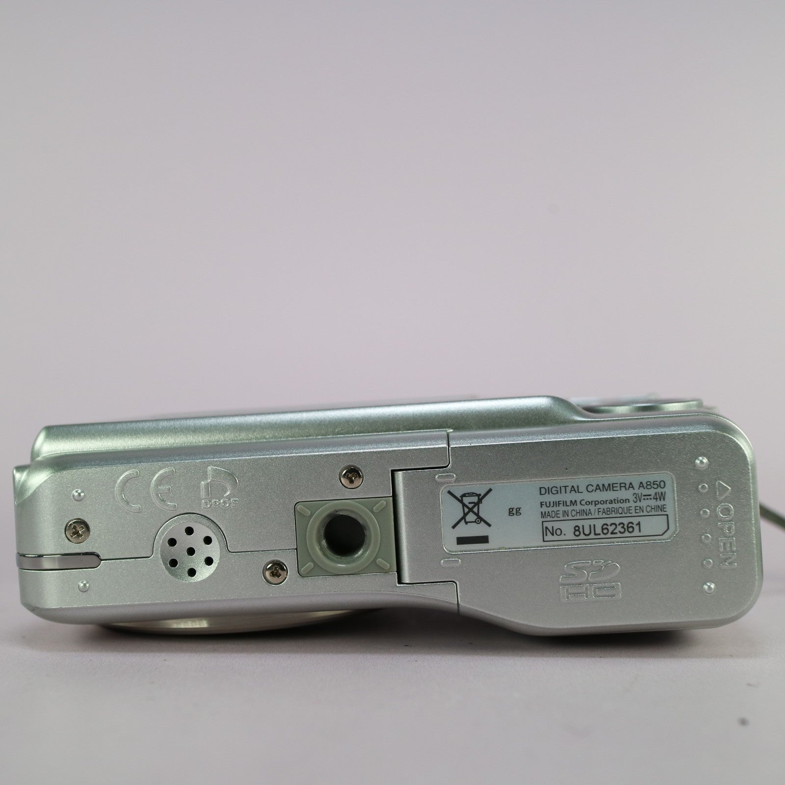 Fujifilm Digital Camera FinePix A850 8.1MP Silver Tested