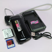 Panasonic  HX-DC3 14.0MP Compact Digital Video Recorder Black Tested Full Set