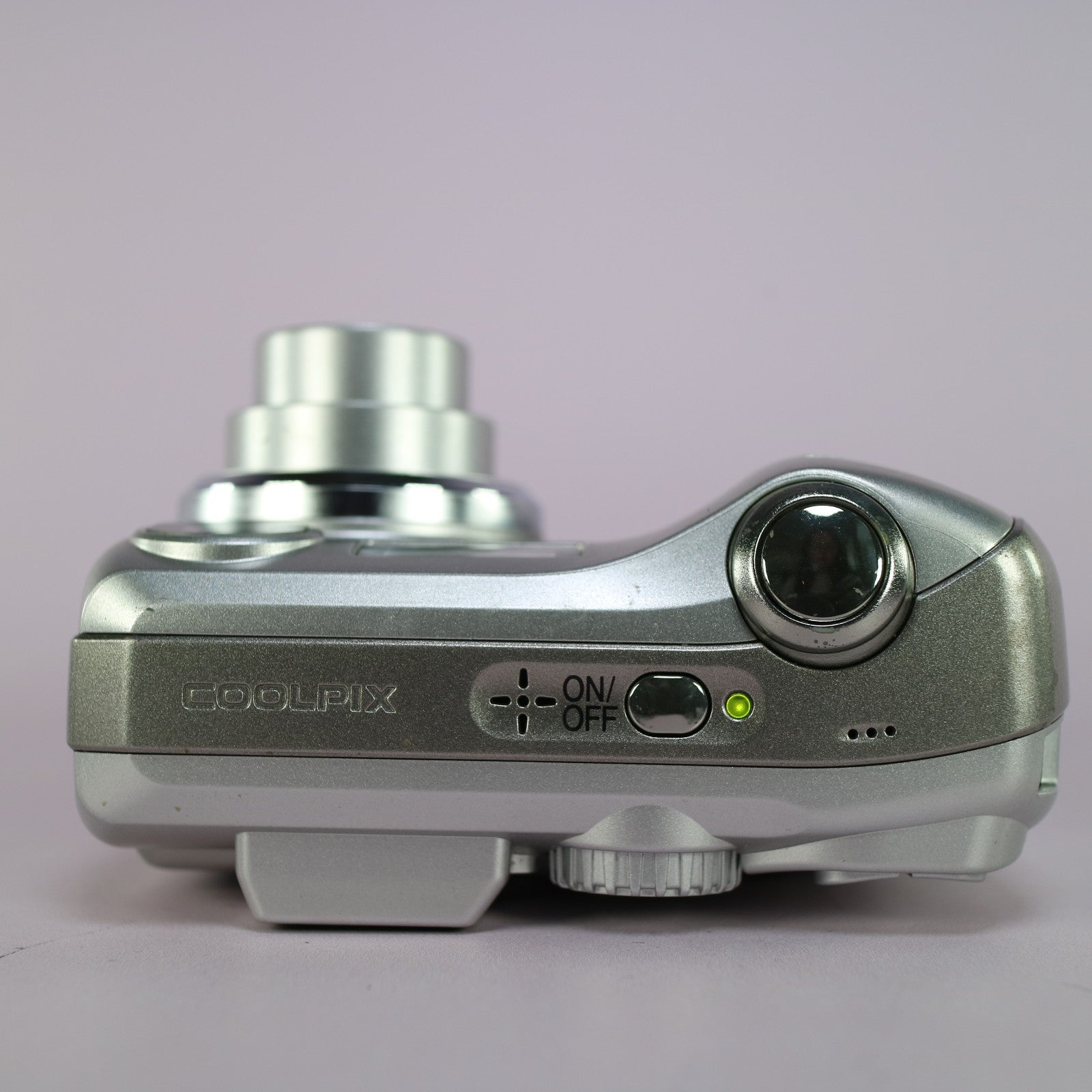 Nikon Digital Camera Coolpix 3200 3.2MP Silver Tested