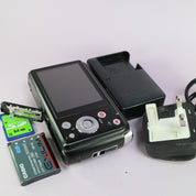 Casio Digital Camera Exilim EX-H5 12.1MP Black Tested Full Working Set