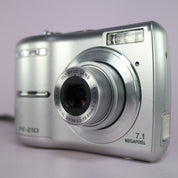 Olympus Digital Camera FE-210 7.1MP Silver Tested