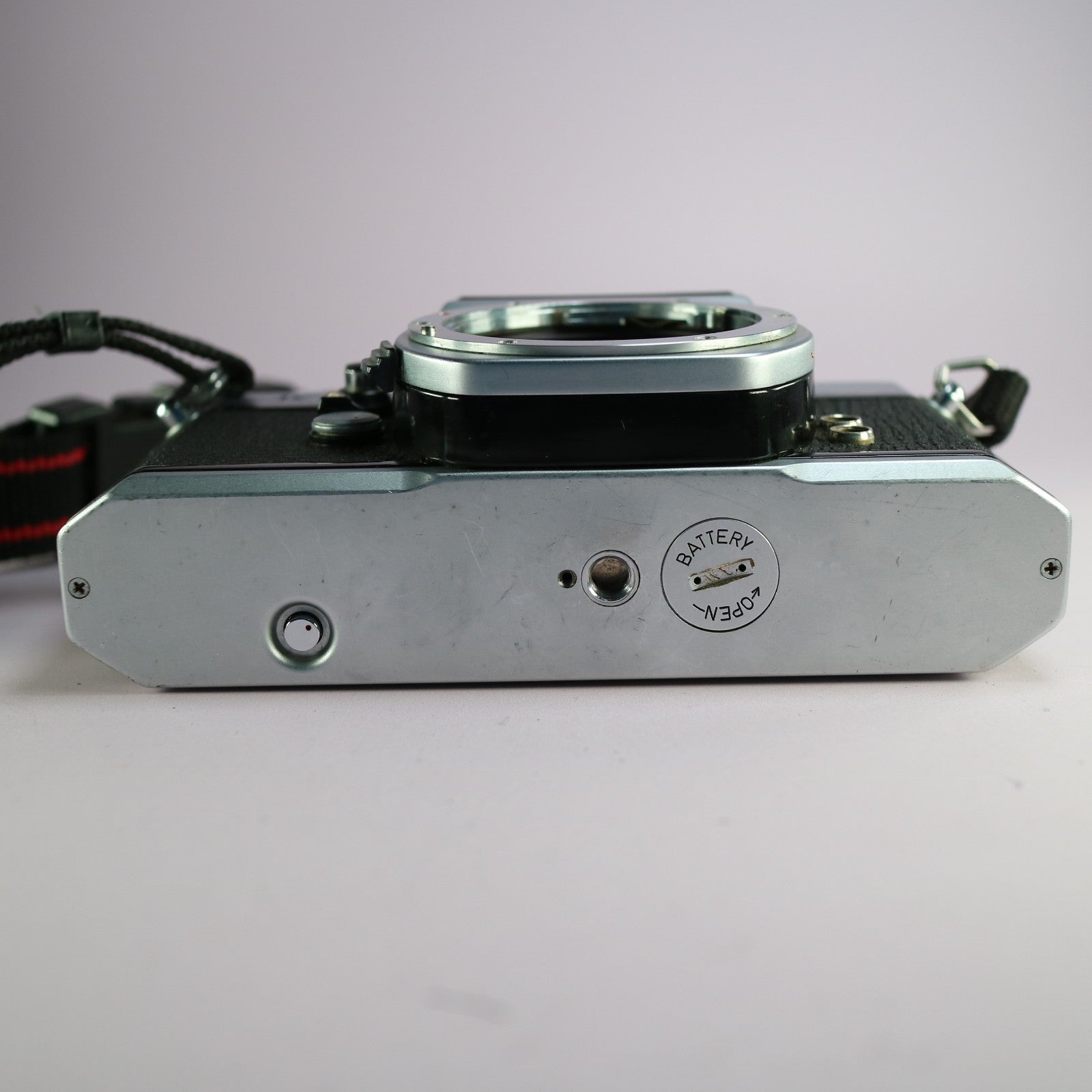 Asahi Pentax KM 35mm Film SLR Camera Silver Body Only Tested *Light Meter Faulty