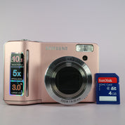 Samsung Digital Camera S1050 10.2MP Pink Tested