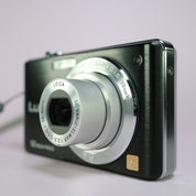 Panasonic Lumix DMC-FS15 12.1MP Digital Camera Black Tested Full Working Set