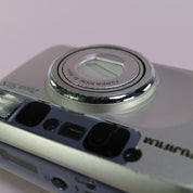 Fujifilm Zoom 90S 35mm Film Point and Shoot Camera Silver Tested