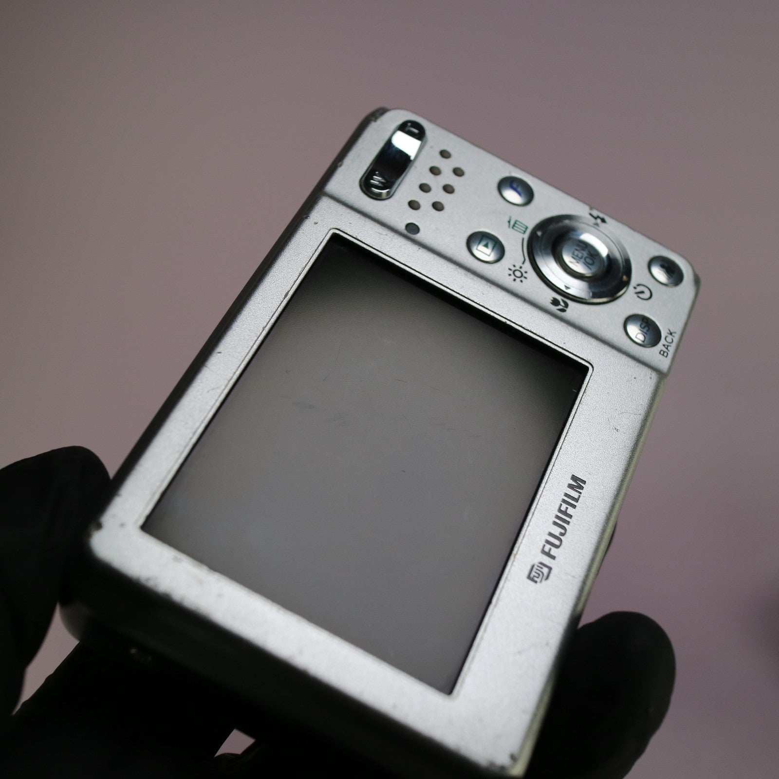 Fujifilm Digital Camera FinePix F20 LE 6.3MP Silver Tested Full Working Set