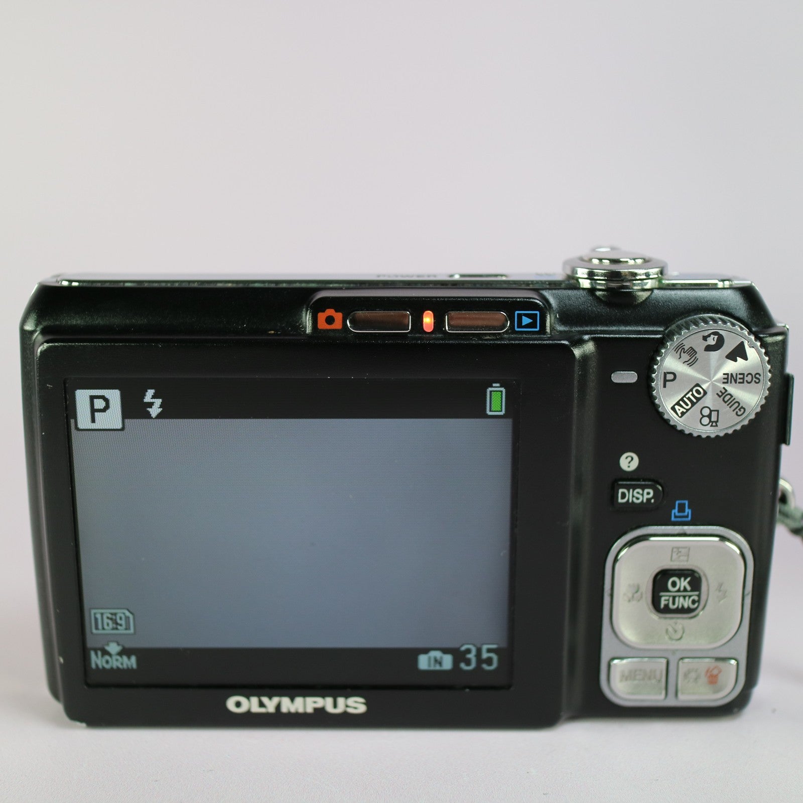 Olympus Digital Camera FE-330 8.0MP Black Tested Full Set