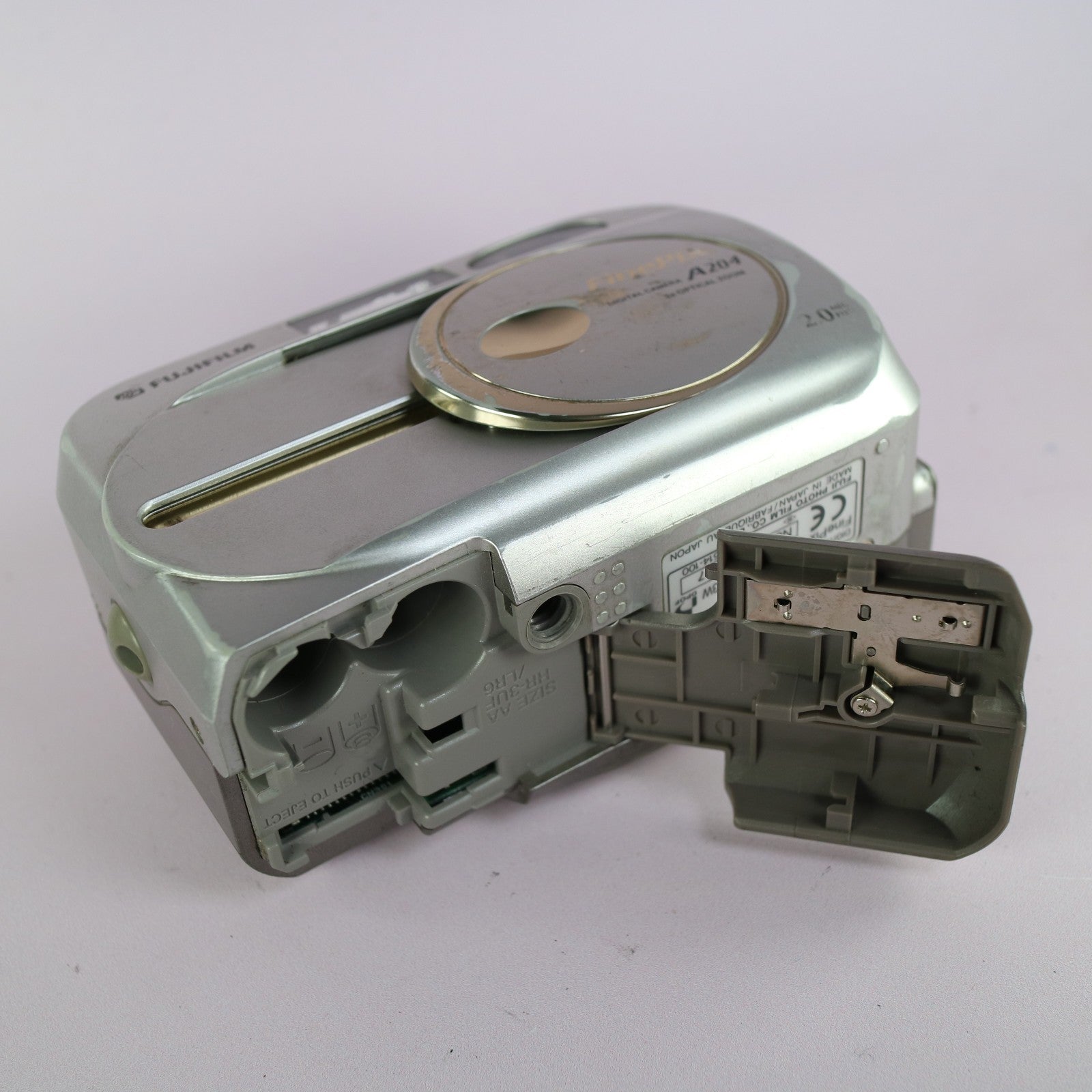 Fujifilm Digital Camera FinePix A204 2.0MP Silver Tested