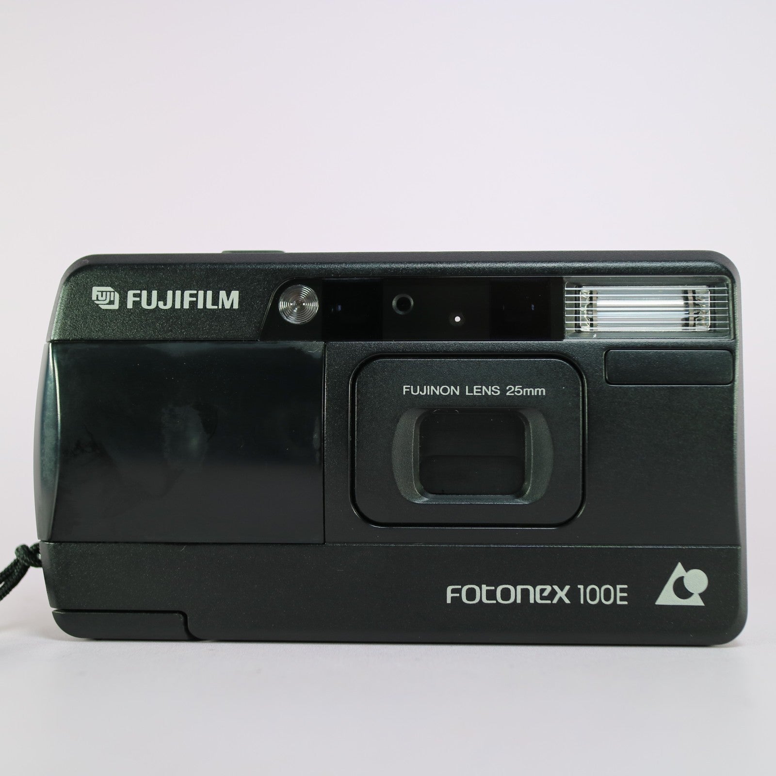 Fujifilm Fotonex 100E APS Film Point and Shoot Camera Black Tested