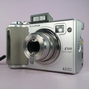 Fujifilm Digital Camera FinePix E500 4.1MP Silver Tested