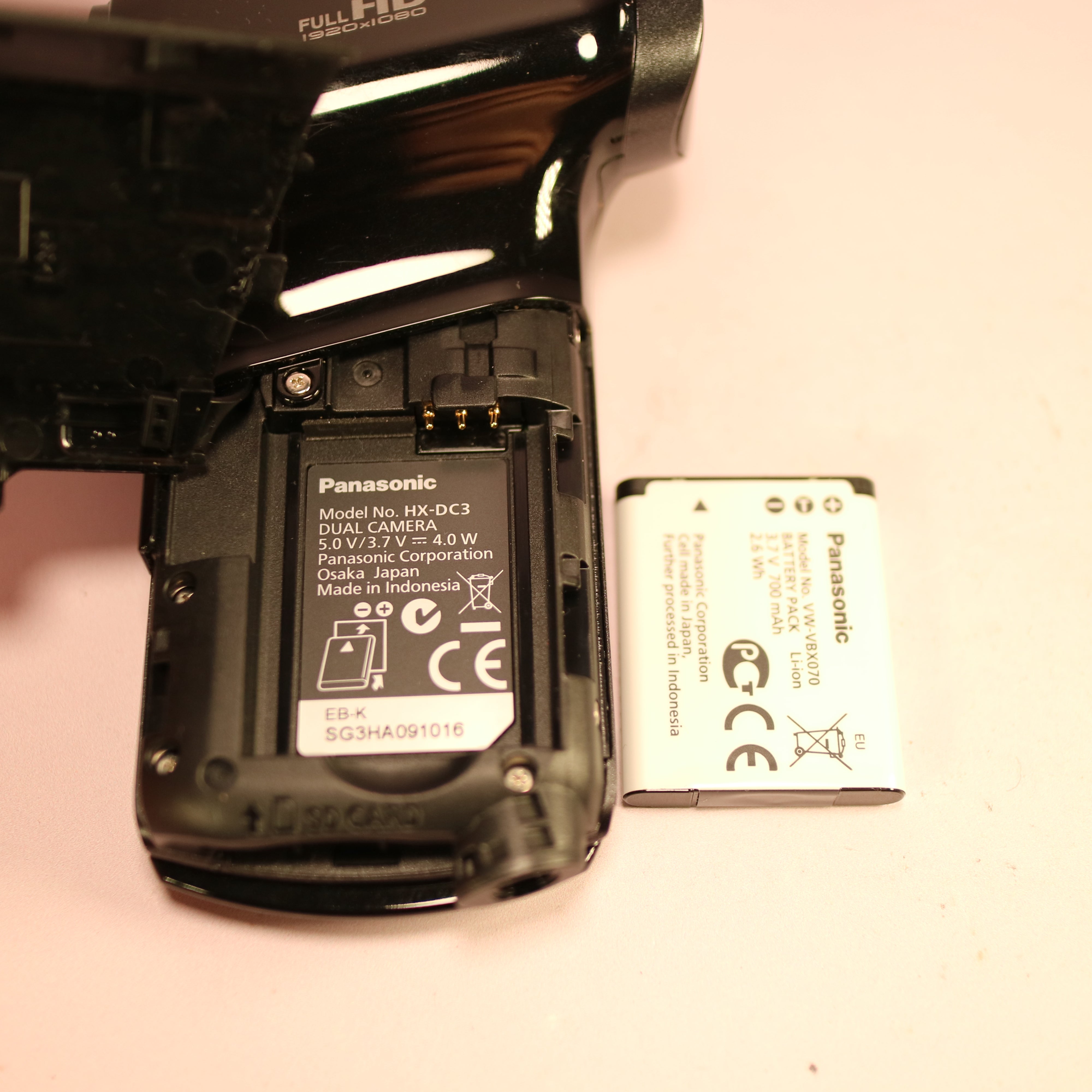 Panasonic HX-DC3 HD 16.0MP MOS Handheld Digital Camcorder