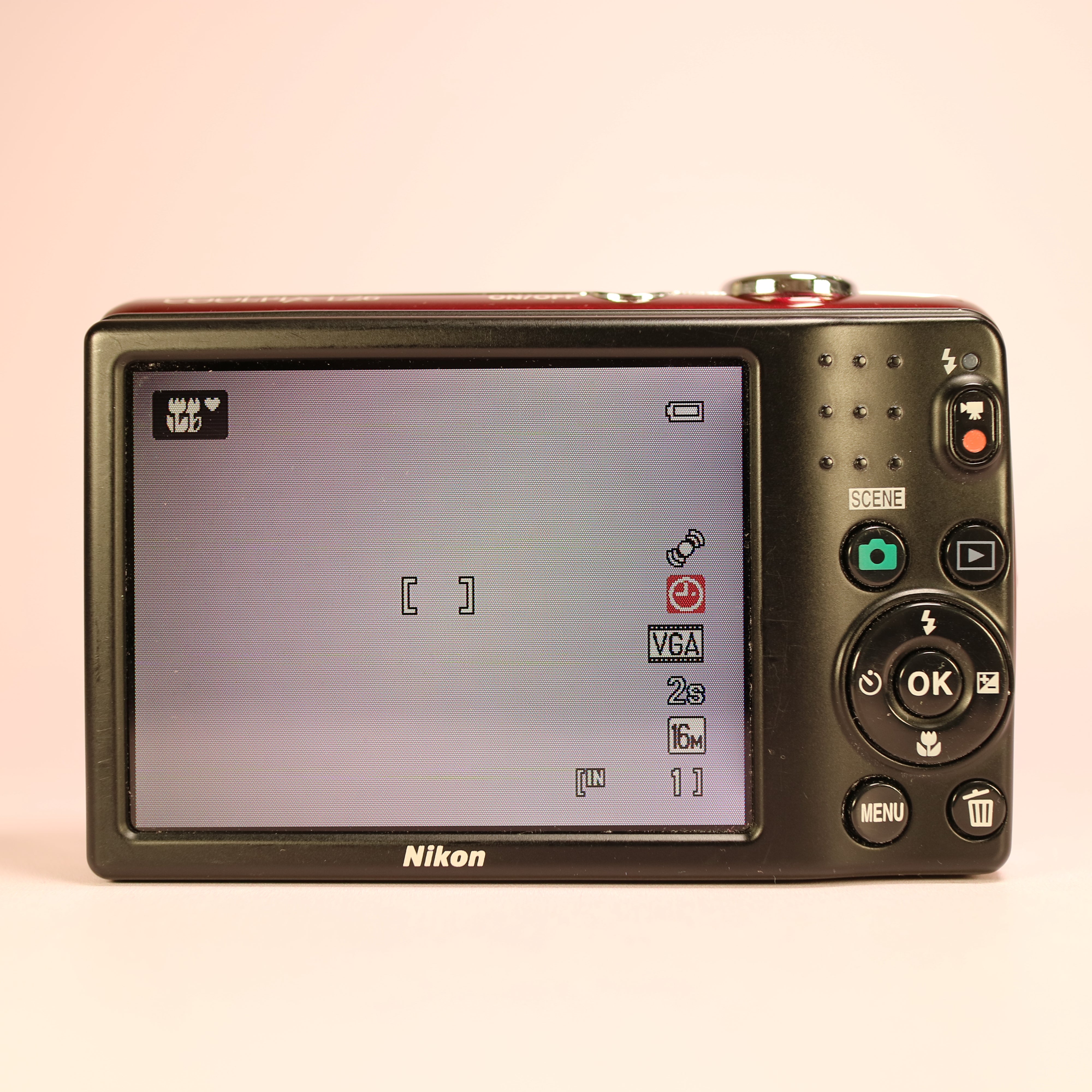 Nikon Coolpix L26 16.1MP CCD Compact Digital Camera