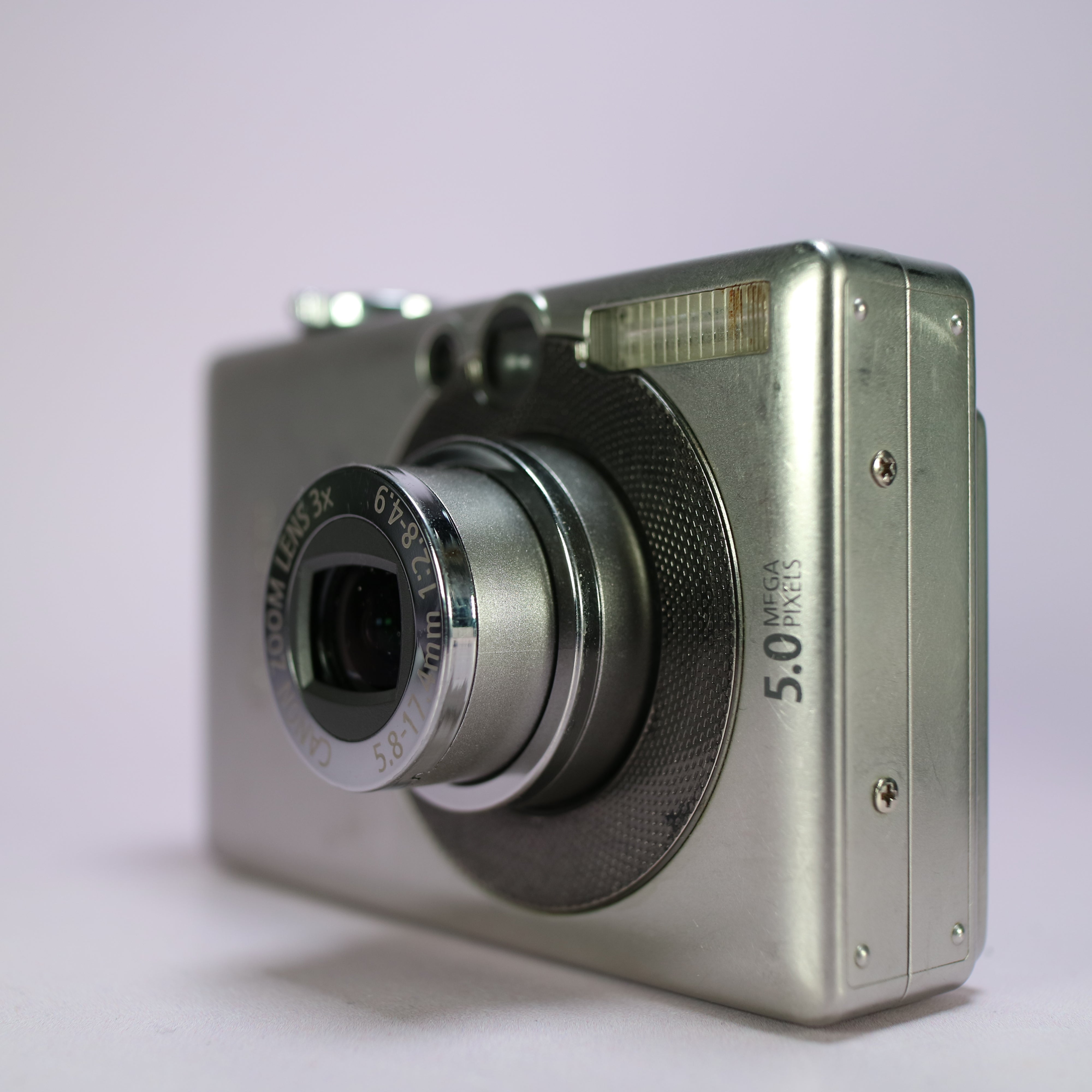 Canon IXUS 50 5.0MP CCD Compact Digital Camera – Digicam Collective